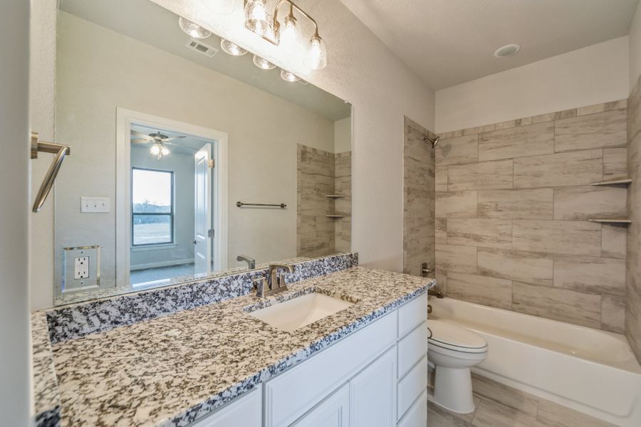 Representative furnished interior of a home built from the The Hudson by Doug Parr Custom Homes in Monarch Manor, Poolville (Image 8).