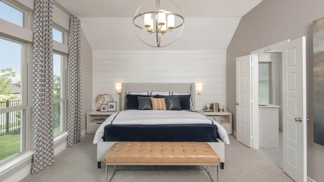Furnished interior view inside a new home in Sweetgrass, Haslet (Image 51).