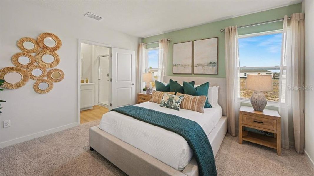 Furnished interior view inside a new home in Driftwood Bay, Port Charlotte (Image 16).