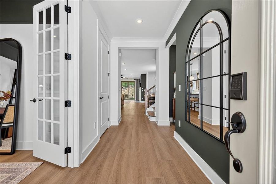 Furnished interior view inside a new home in Del Webb Chateau Elan, Hoschton (Image 8).