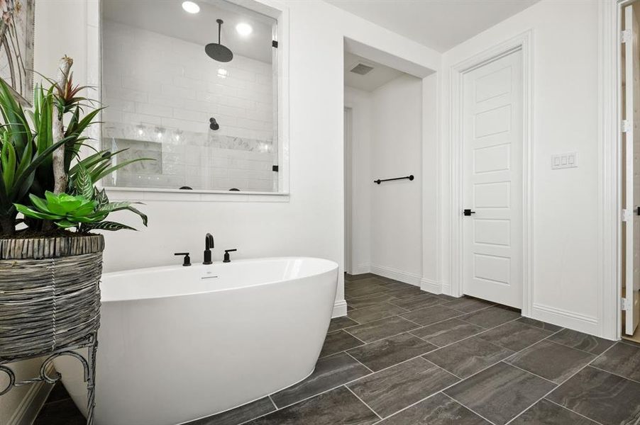 Primary bathroom downstairs.