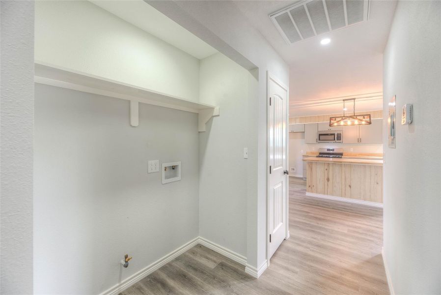 Utility room inside home Utility room inside home