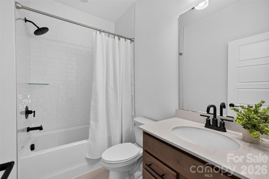 Furnished interior view inside a new home in , Huntersville (Image 10).