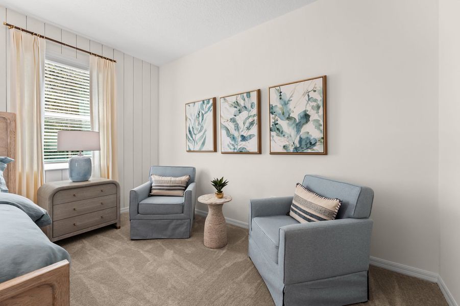 Representative furnished interior of a home built from the The Webber by Stanley Martin Homes in Kentucky Square, Sanford (Image 8).