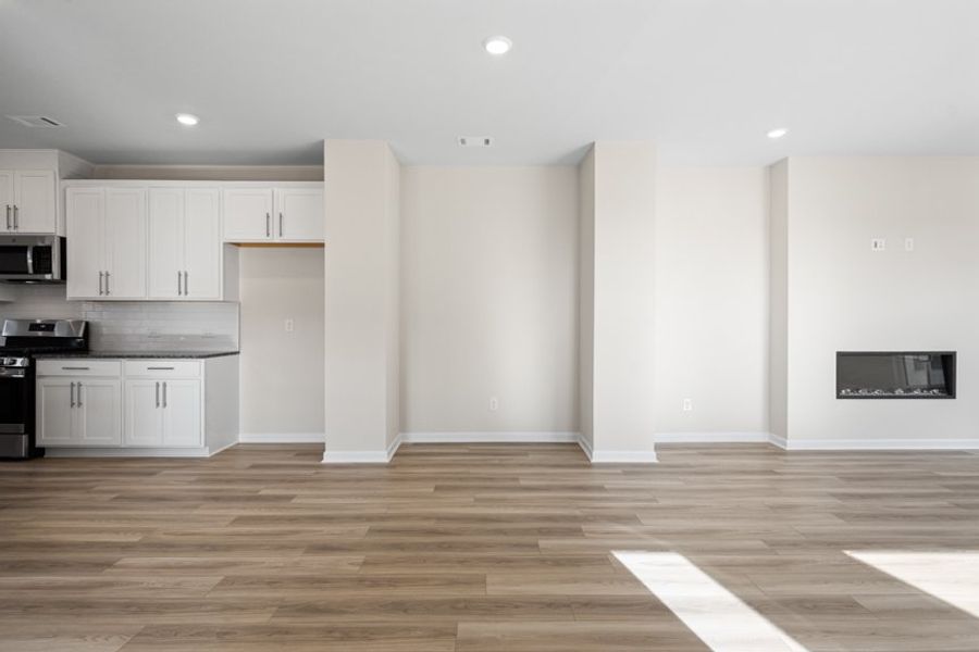 Representative furnished interior of a home built from the Collins by Taylor Morrison in Henson Square, Lawrenceville (Image 19).