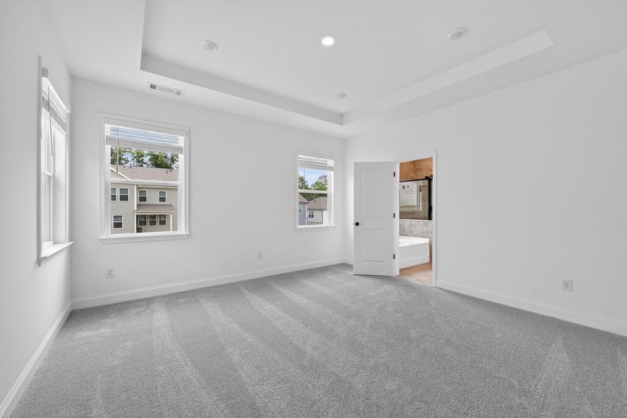 Representative unfurnished interior of a home built from the Kirkwood by Taylor Morrison in Dreycott, Lawrenceville (Image 27).