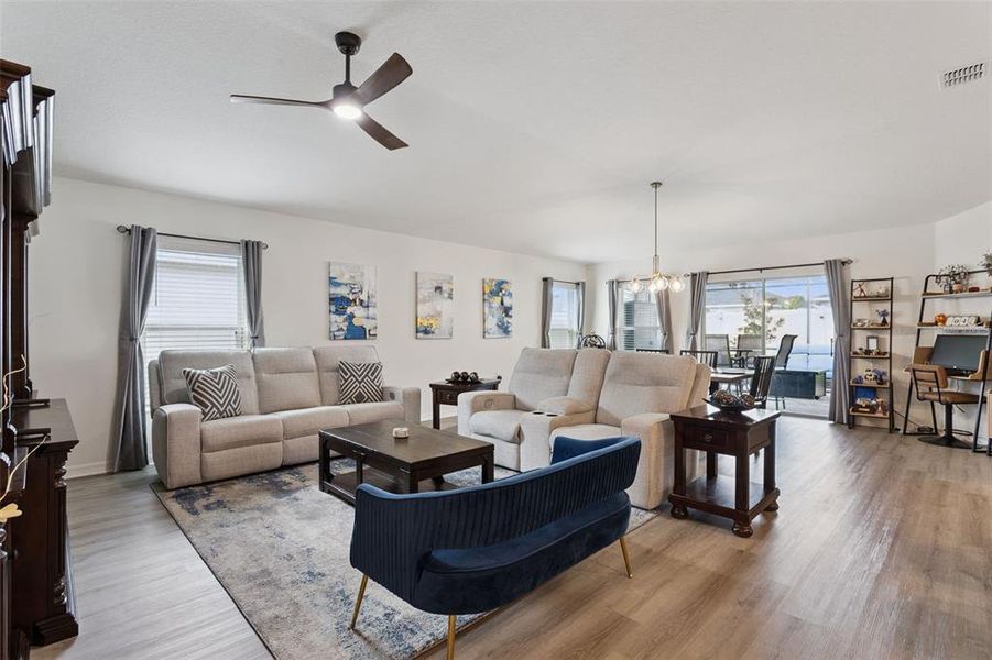 Furnished interior view inside a new home in , St. Cloud (Image 11).