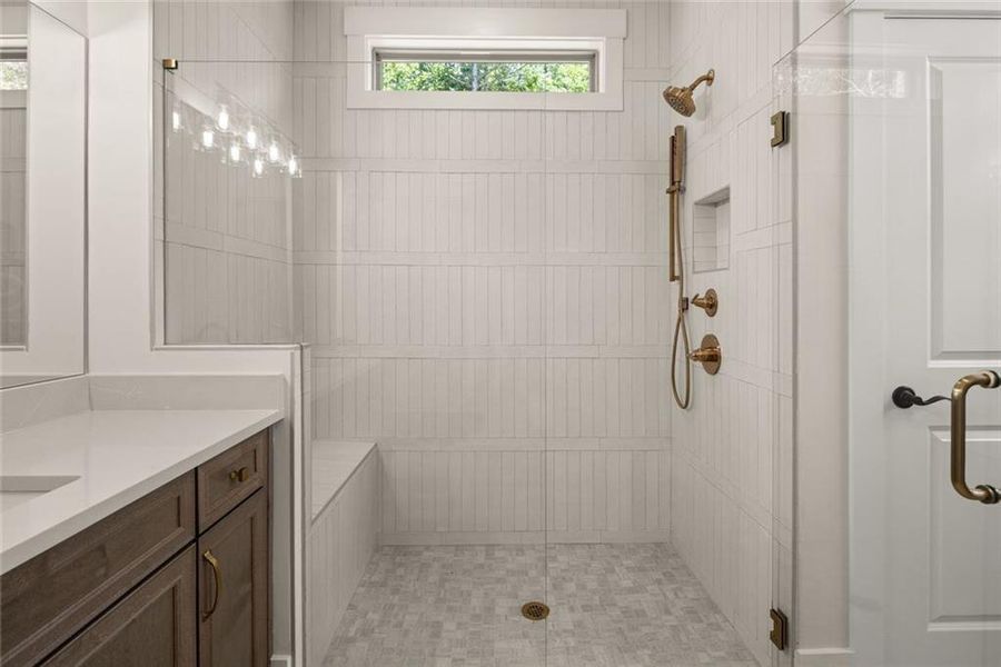 Furnished interior view inside a new home in Soleil Belmont Park, Canton (Image 12). Furnished interior view inside a new home in Soleil Belmont Park, Canton (Image 12).