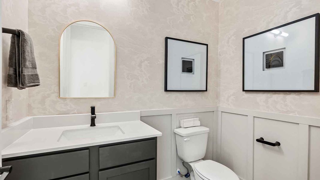 Representative furnished interior of a home built from the Positano by D.R. Horton in Friendswood Trails, Friendswood (Image 15).