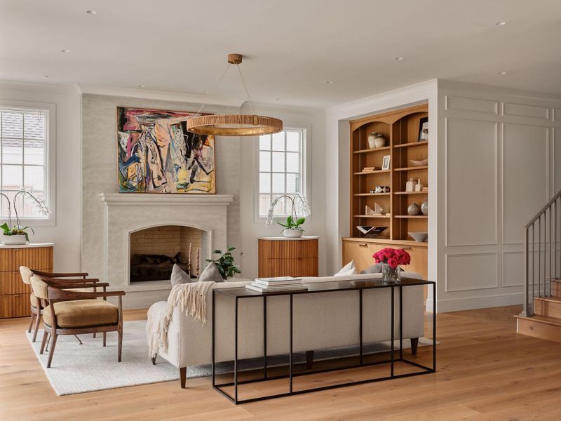Furnished interior view inside a new home in , Austin (Image 8).