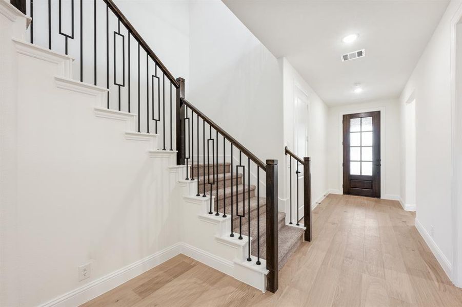 Spacious, unfurnished interior of a new home in Windsong Ranch Classic 61, Prosper (Image 36).