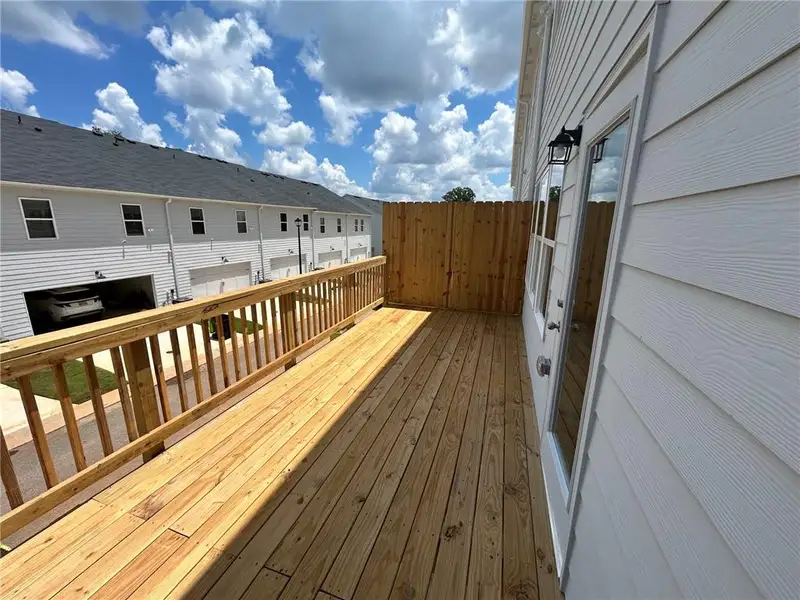 Exterior details and patio area of a home in Old Salem Crossing, Conyers (Image 25).