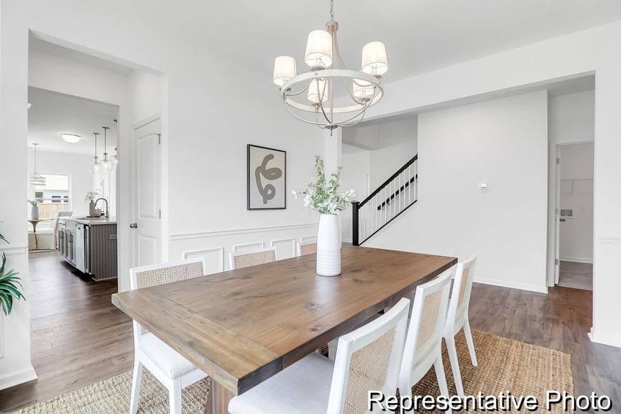 Furnished interior view inside a new home in Nathans Ridge, Lillington (Image 7).