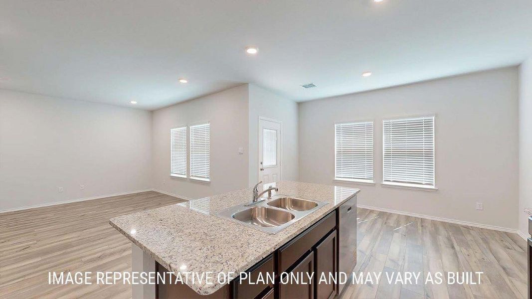 Furnished interior view inside a new home in Turnbo Ranch, Killeen (Image 8).