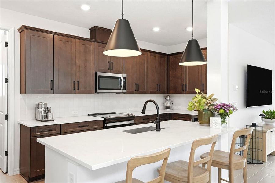 Furnished interior view inside a new home in , Wesley Chapel (Image 15). Furnished interior view inside a new home in , Wesley Chapel (Image 15).