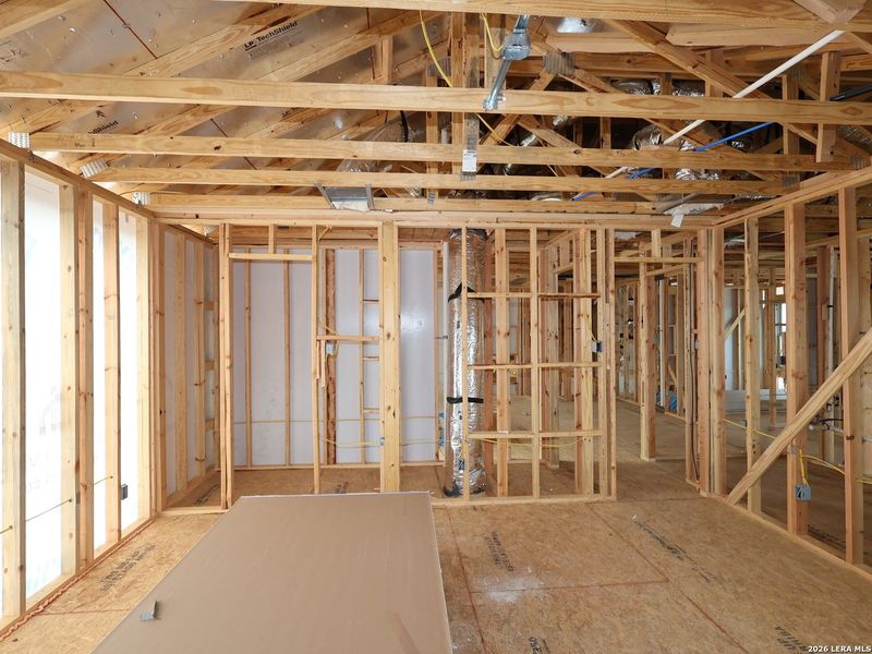 In-progress construction of a new home in Greenspoint Heights, Seguin, TX (Image 25).