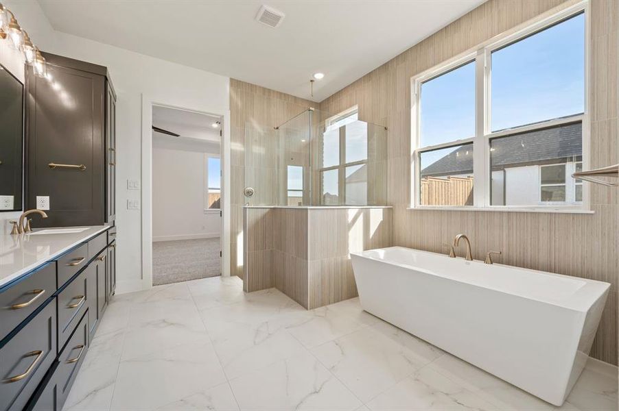 Furnished interior view inside a new home in , Haslet (Image 16).