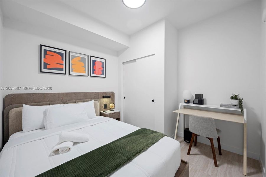 Furnished interior view inside a new home in 72 Park, Miami Beach (Image 9). Furnished interior view inside a new home in 72 Park, Miami Beach (Image 9).