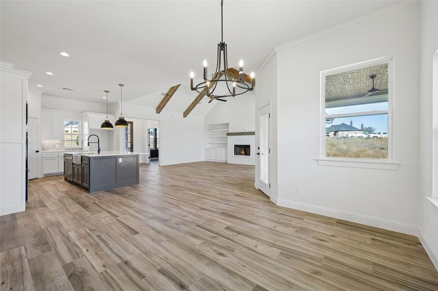 Spacious, unfurnished interior of a new home in , Azle (Image 23).