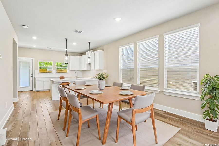 Furnished interior view inside a new home in Stetson Ridge, Marion (Image 8).