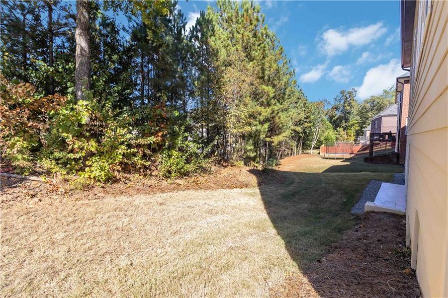 Exterior details and patio area of a home in , Atlanta (Image 34).