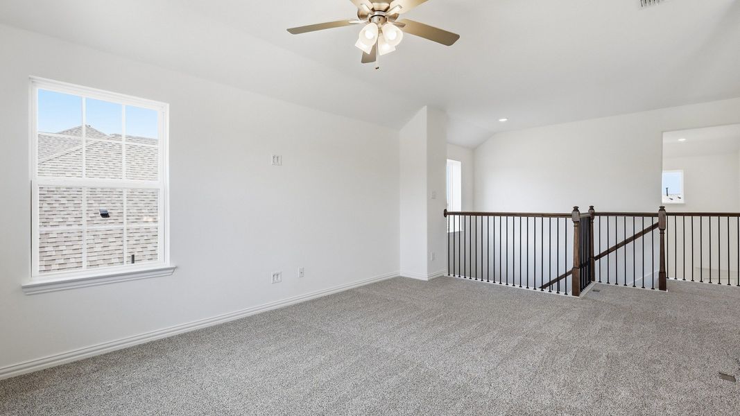 Furnished interior view inside a new home in Anna Ranch, Anna (Image 42).