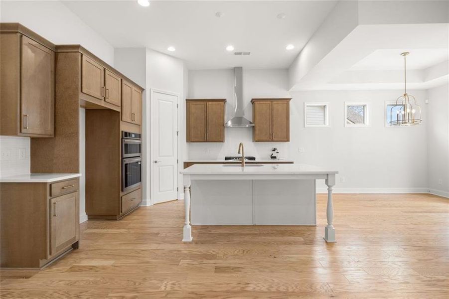 Furnished interior view inside a new home in Soleil Summit Chase, Snellville (Image 8).