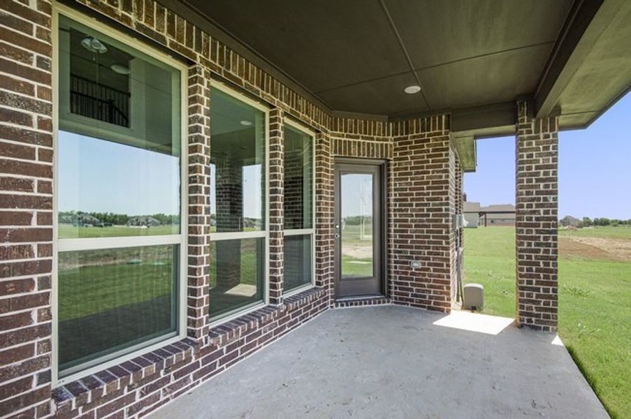 Representative exterior details of a home built from the The Cottonwood by Sumeer Homes in Stone Henge II, Sanger (Image 3). Representative exterior details of a home built from the The Cottonwood by Sumeer Homes in Stone Henge II, Sanger (Image 3).