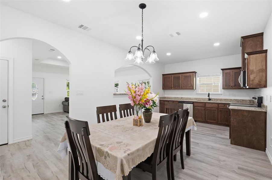 Furnished interior view inside a new home in , Mount Pleasant (Image 15).