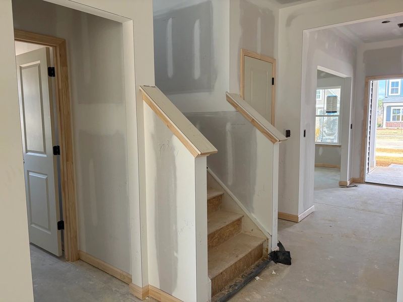 In-progress construction of a new home in Crescent Mills, Wilson's Mills, NC (Image 6).