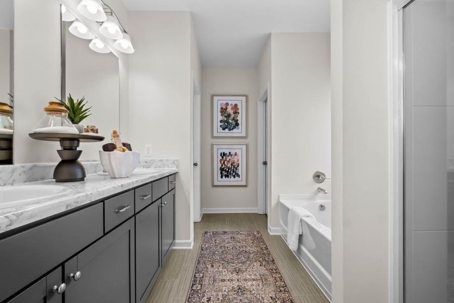 Furnished interior view inside a new home in Kingston Park, Kingston (Image 41).