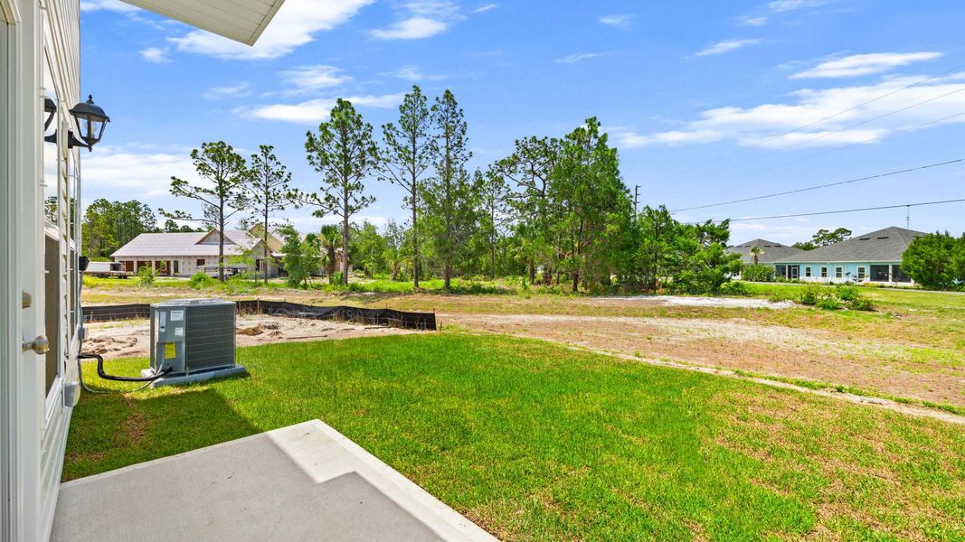 Exterior details and patio area of a home in Salt Pines, Port Saint Joe (Image 3).