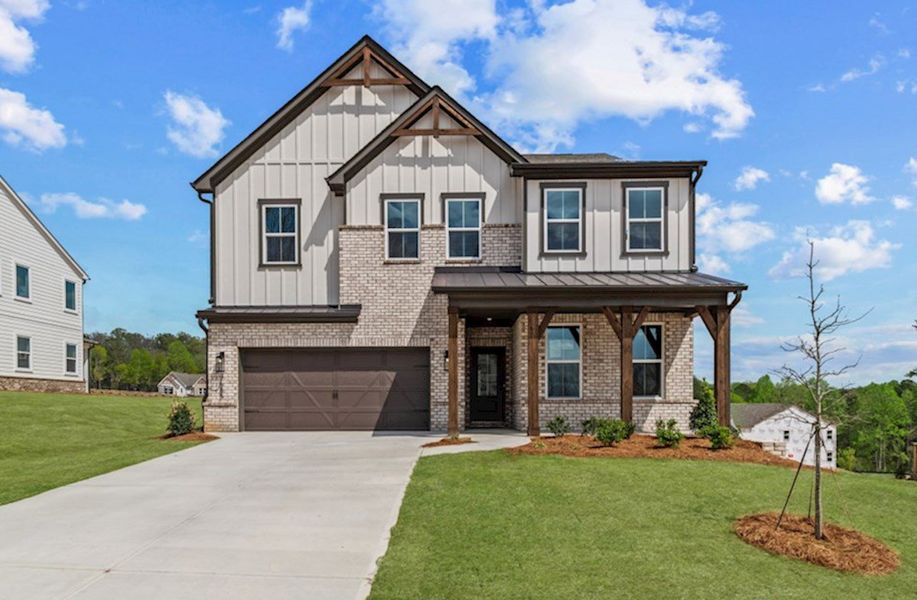 Farmhouse L Elevation