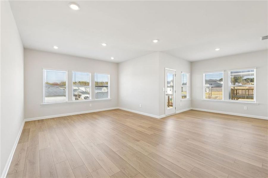 Spacious, unfurnished interior of a new home in Preserve at Mountain Creek, Pendergrass (Image 44).