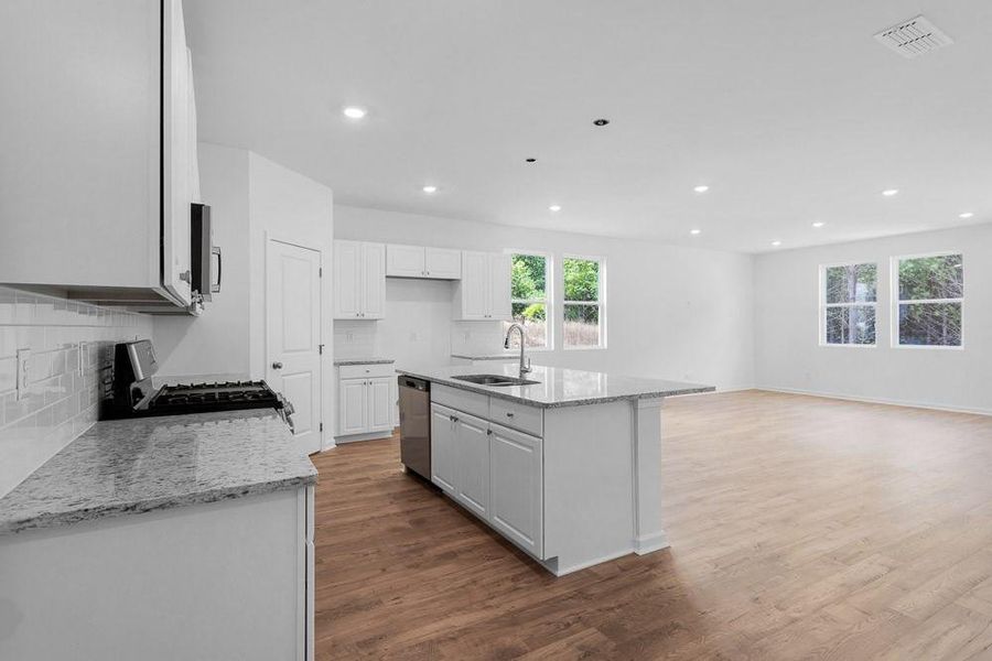 Furnished interior view inside a new home in Heritage River, Euharlee (Image 3).