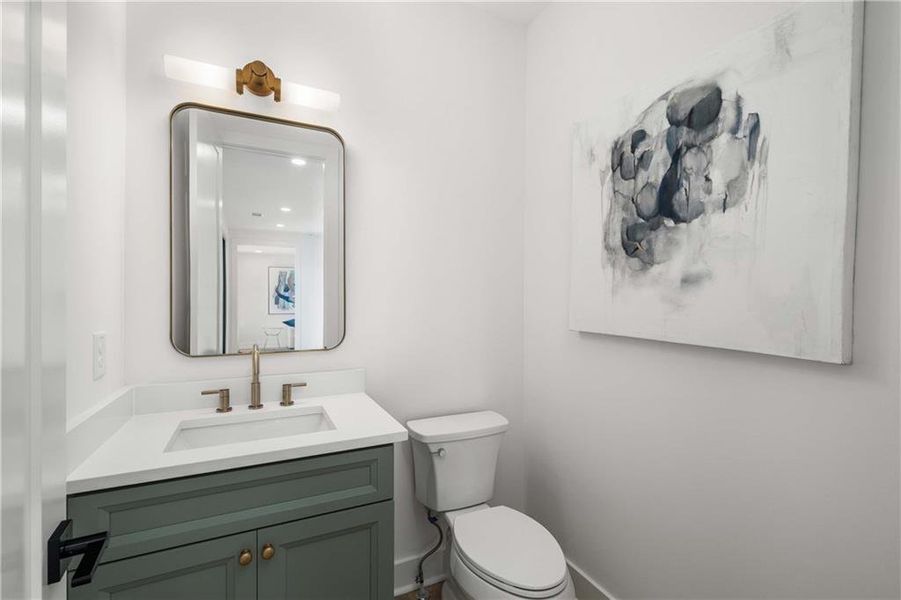 Furnished interior view inside a new home in Echo at Crabapple, Milton (Image 47).