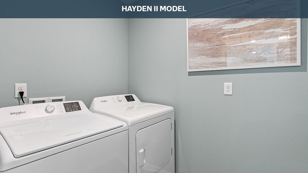 Representative interior finishes for a home built from the HAYDEN II by D.R. Horton in Canopy Oaks, Kingsland (Image 23).