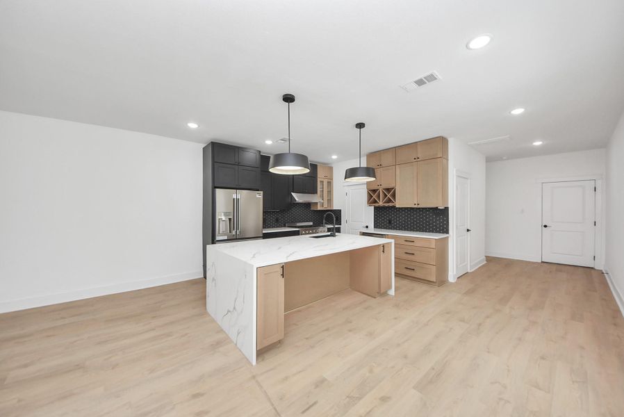 Furnished interior view inside a new home in , Houston (Image 11).