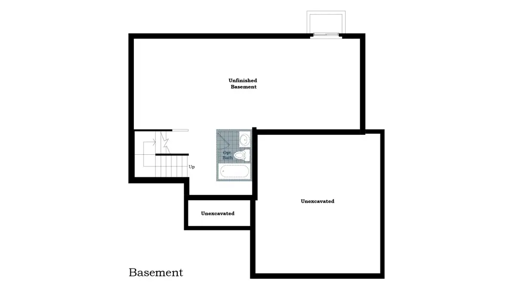 2D floor plan layout for the The Eaton by Norfolk Homes in Offsite Builds Southern Michigan, Ann Arbor, MI (Image 6).