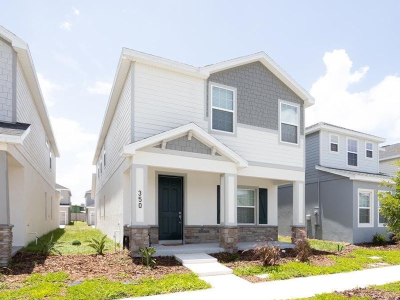 Multiple exterior elevations are available - Donatella bungalow by Highland Homes