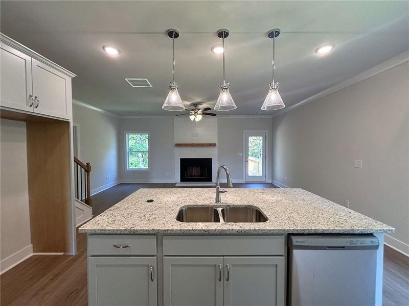 Furnished interior view inside a new home in , Gainesville (Image 3).