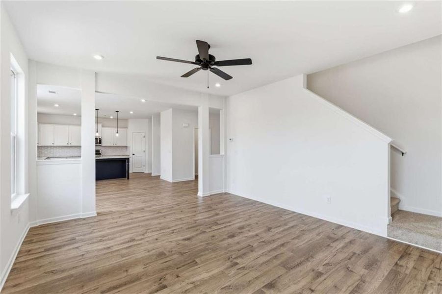 Spacious, unfurnished interior of a new home in The Reserve at Chapel Hill Phase II, Douglasville (Image 21). Spacious, unfurnished interior of a new home in The Reserve at Chapel Hill Phase II, Douglasville (Image 21).