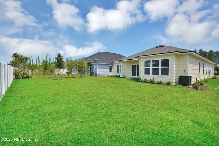 Exterior details and patio area of a home in Forest Park at Wildlight, Yulee (Image 26). Exterior details and patio area of a home in Forest Park at Wildlight, Yulee (Image 26).