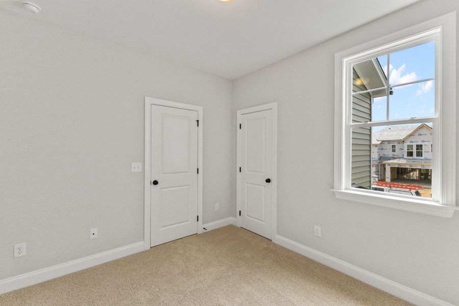 Representative unfurnished interior of a home built from the The Hemlock by RobuckHomes in Kennebec Crossing, Angier (Image 154).