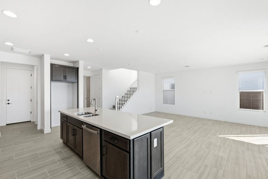 Furnished interior view inside a new home in Artisan at Asante, Surprise (Image 12).