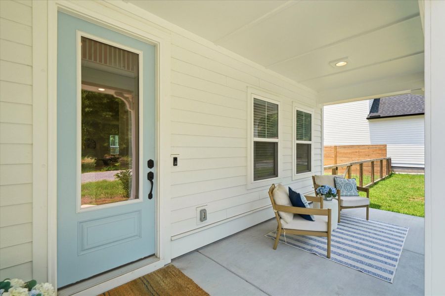 Exterior details and patio area of a home in , Mount Pleasant (Image 4).