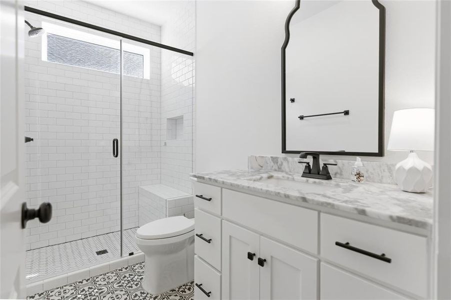 Furnished interior view inside a new home in , College Station (Image 19).