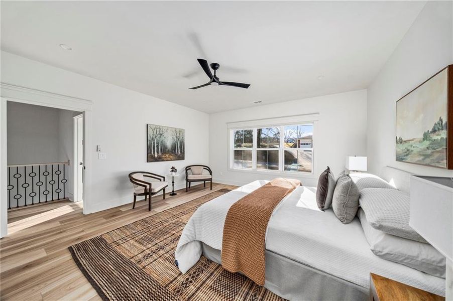 Furnished interior view inside a new home in , Duluth (Image 35).