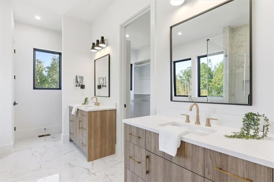 Furnished interior view inside a new home in Aster, Roswell (Image 48).