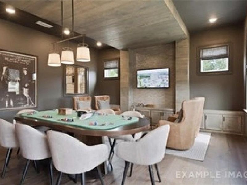 Furnished interior view inside a new home in The Village at Towne Lake, Woodstock (Image 33).